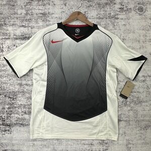 NWT Nike Total 90 Dri-Fit Soccer Jersey Men's Large White Grey $100 MSRP HV1178
